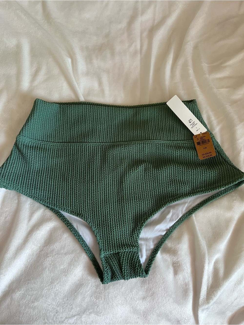 Pink high waist Bikini bottoms